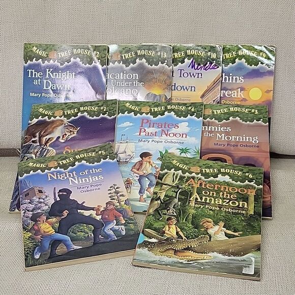 10 Magic Tree House paperback books ( set 3) - Picture 1 of 11